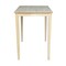 International Concepts Rectangle Solid Wood Top Table, Unfinished, 30 W, 42 L, 42 in H, Wood, Unfinished K-3042-42S - alternate 2